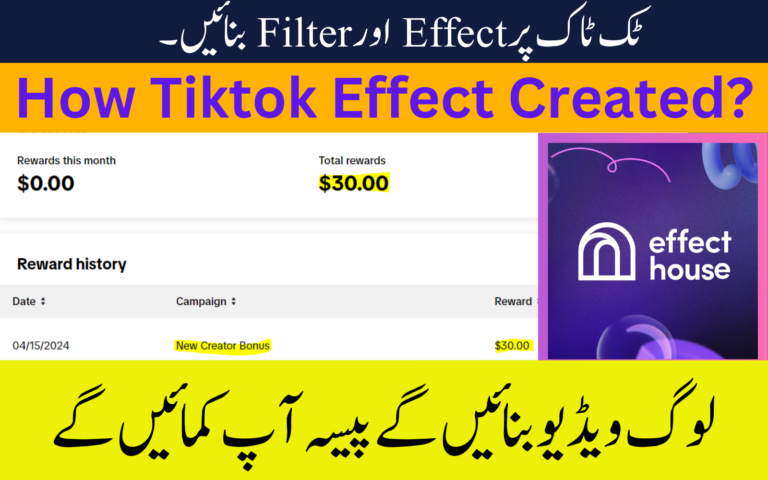 What is Tiktok Effect House and How to Earn Money Using Tiktok Effects